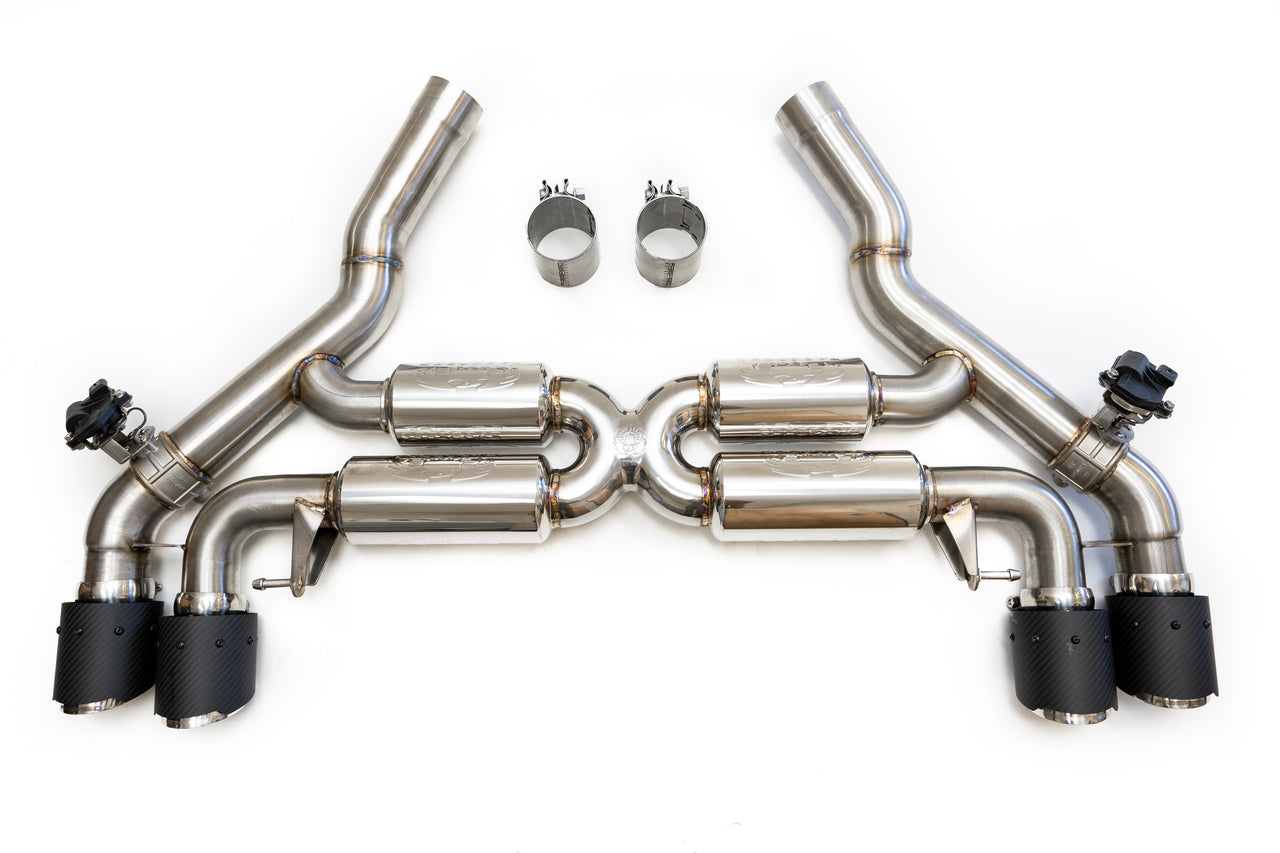 Fabspeed BMW M5 F90 Valvetronic Exhaust System with Quad Style Tips