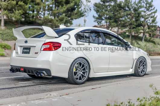 Axleback Exhaust, Subaru WRX STi VA, Titanium Stainless Single Wall Tip