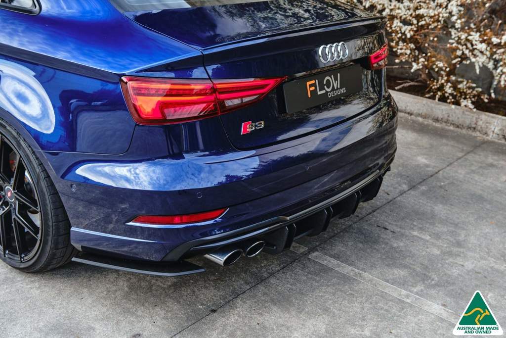 S3 8V Sedan FL Flow-Lock Rear Diffuser