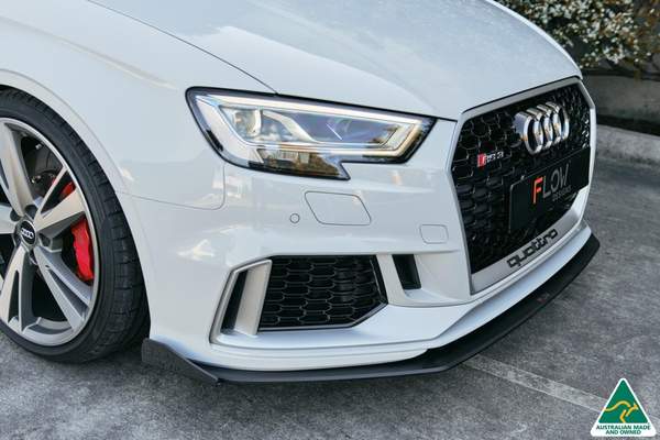 RS3 8V Sedan FL Front Lip Splitter Winglets (Pair)