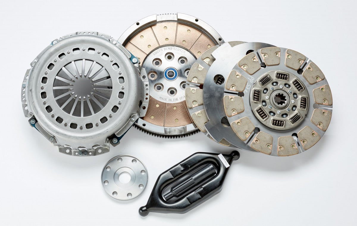 South Bend Clutch 05.5-17 Dodge 2500/3500 5.9L/6.7L w/G56 6sp Super Street Dual Disc Clutch Kit w/FW