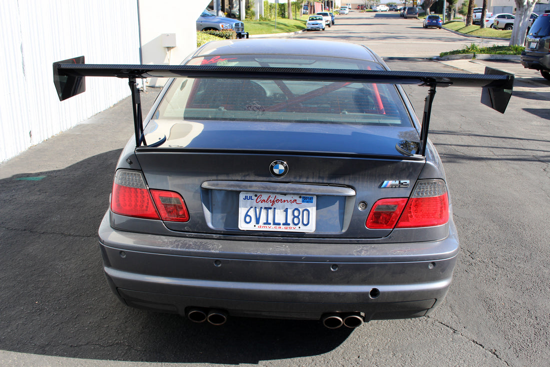 CARBON FIBER GT-250 BMW E46 Spec 61" Wing - 0