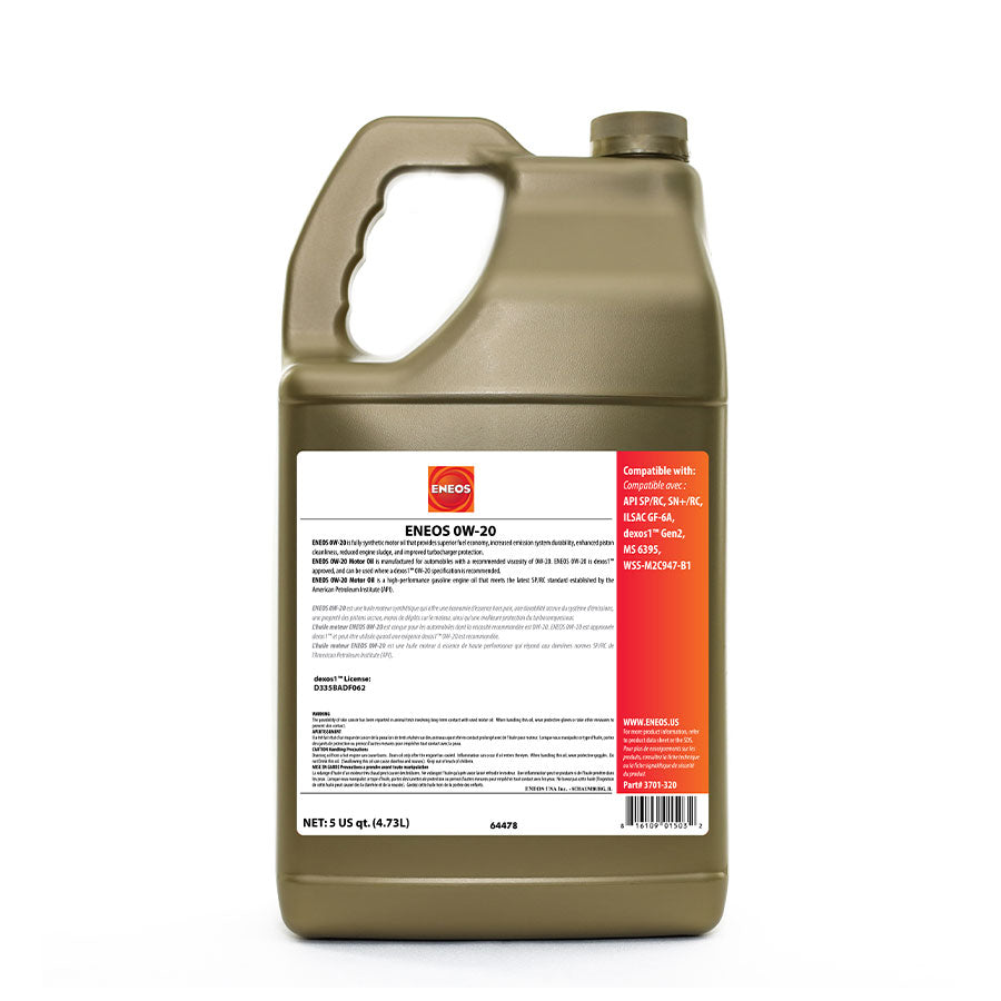 Motor Oil Full Synthetic OW-20 GF-6 - 5 Quart - 0