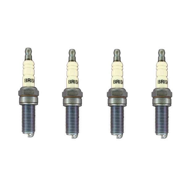 Brisk ER10S Silver Racing Spark Plug - Set Of Four