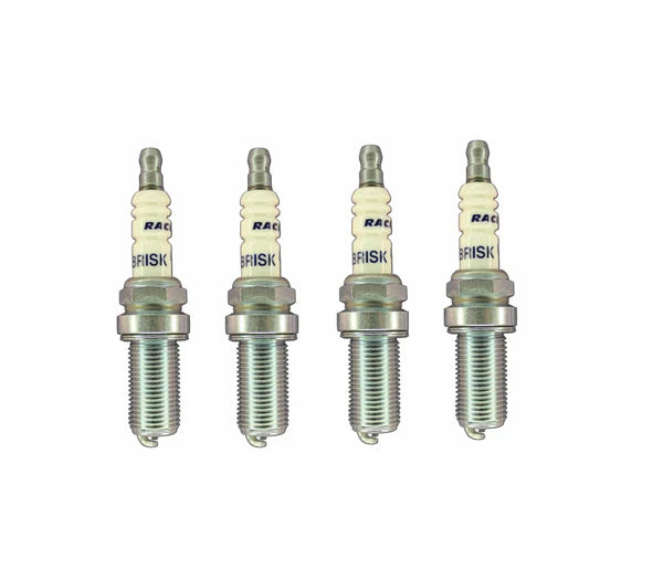 Brisk ER12S Silver Racing Spark Plug - Set of Four | ER12S-KT