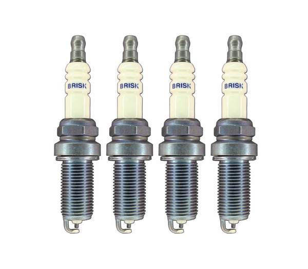 Brisk Silver Racing ER12YS Spark Plug - Set Of Four