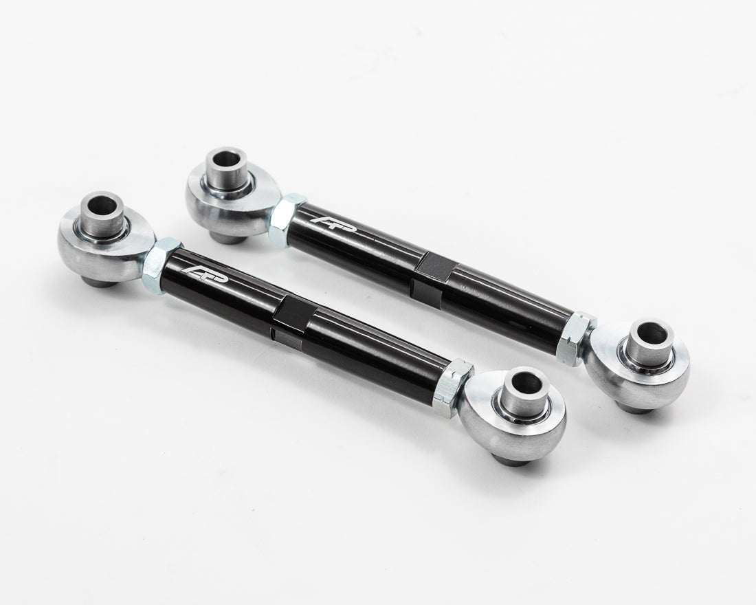 Agency Power Adjustable Rear Sway Bar Links Black Polaris RZR 1000 | XP Turbo