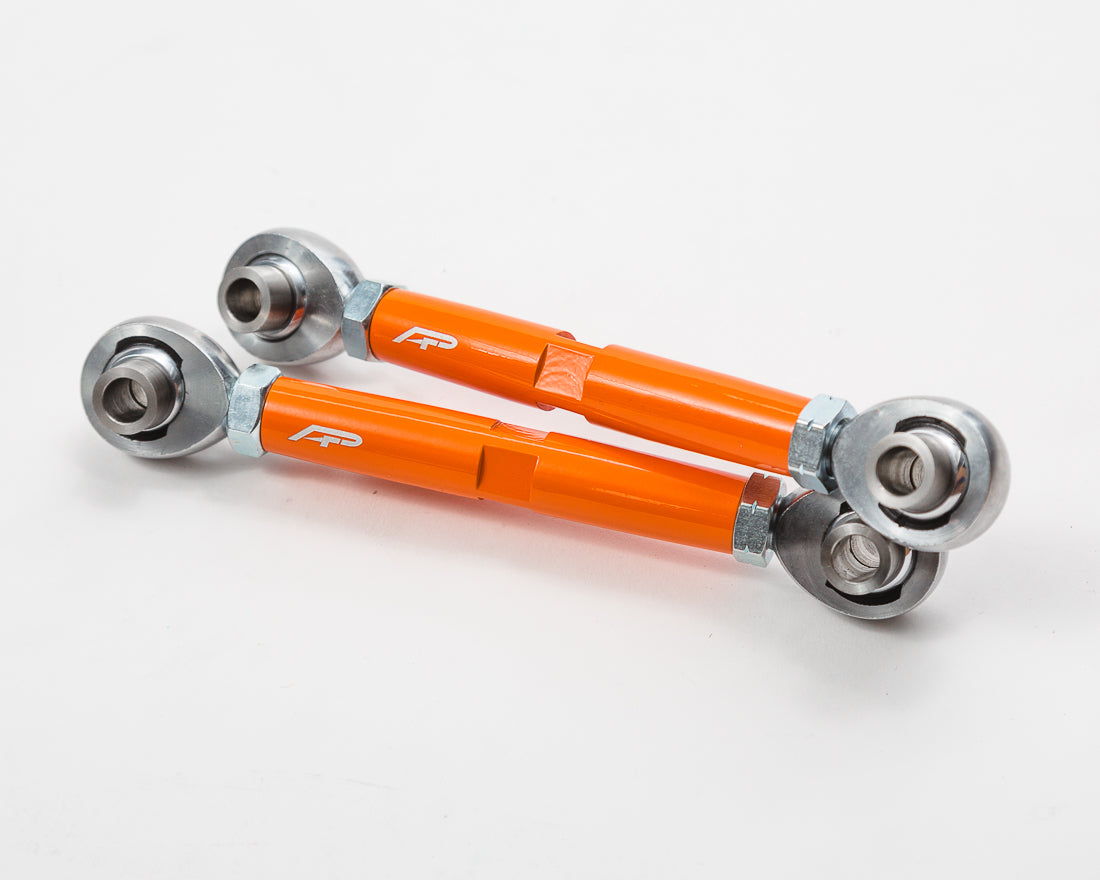 Agency Power Adjustable Rear Sway Bar Links Orange Polaris RZR 1000 | XP Turbo