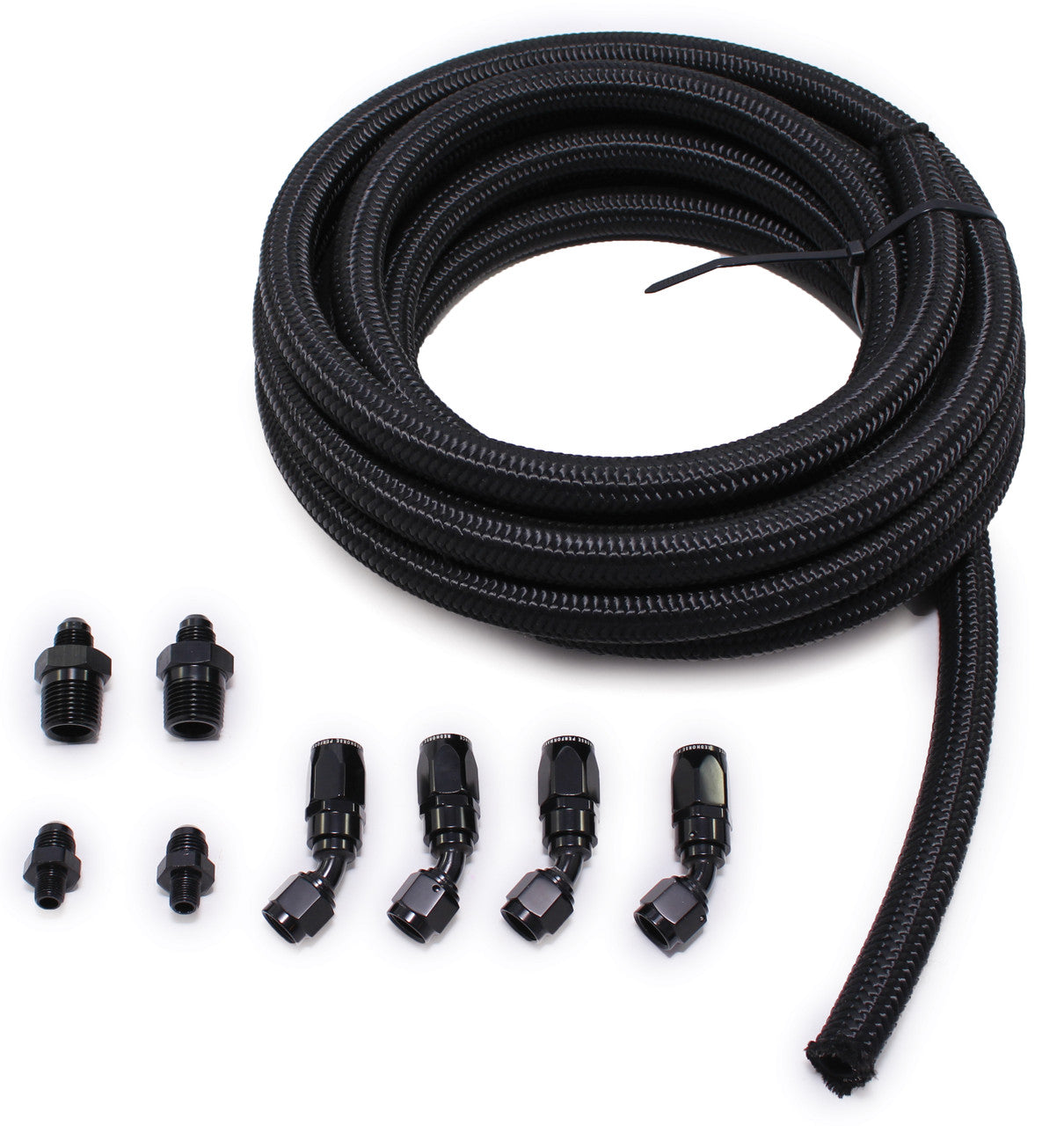 FTI Transmission Cooler Line Kit For Plate Cooler - Cooler Not Included