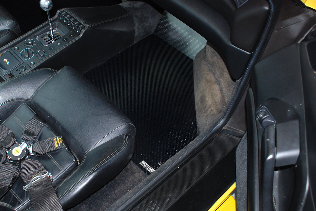 Fabspeed Ferrari F355 Carbon Fiber Track Mats (1994-1999)