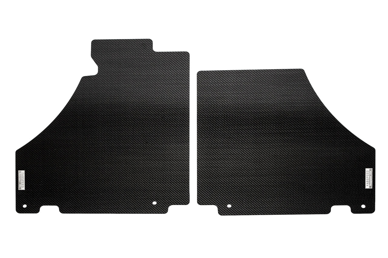 Fabspeed Ferrari 360 Carbon Fiber Track Mats (1999-2005)