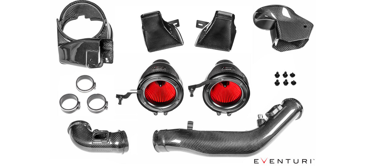 Eventuri BMW F8X M3 / M4 Black Carbon Intake System - V2