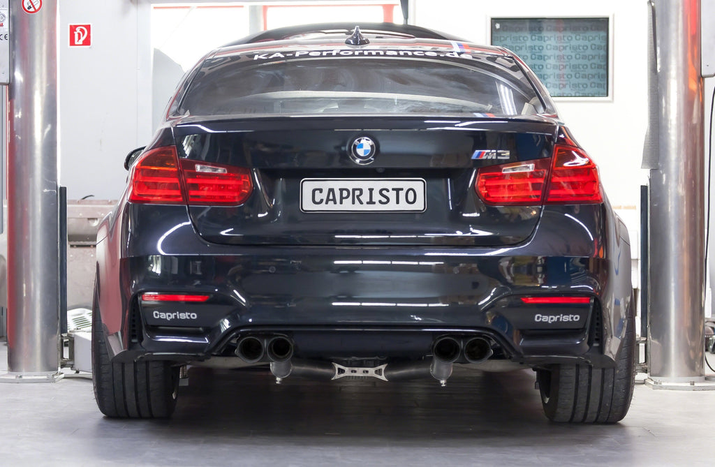 BMW M3/M4 - Valved Exhaust System Inc. Remote (Ceramic Tips)