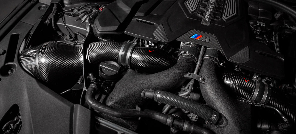 Eventuri BMW F90 M5 / F9X M8 Carbon Turbo Inlet Set