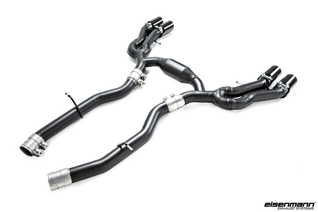 Eisenmann F97 X3M / F98 X4M Black Series Performance Exhaust - Race