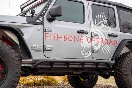 Fishbone Offroad 2018+ Jeep Wrangler JL 4 Door Rocker Guards - 0