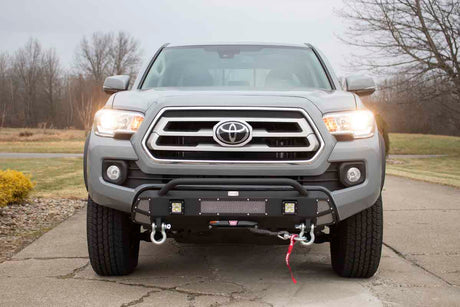 Fishbone Offroad 2016+ Toyota Tacoma Center Stubby Front Bumper - 0