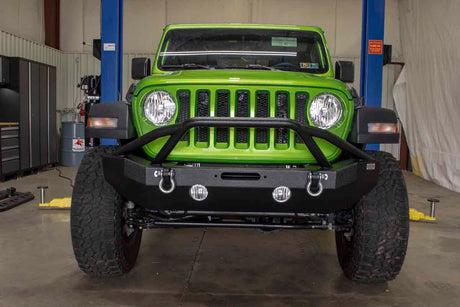 Fishbone Offroad 2018+ Jeep Wrangler JL Mid-Width Winch Front Bumper - 0