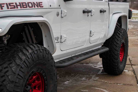 Fishbone Offroad 2020+ Jeep Gladiator JT Step Sliders - 0