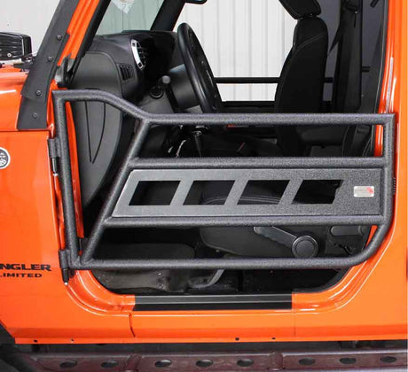 Fishbone Offroad 07-18 Jeep Wrangler JK 2 Door Tube Doors - 0