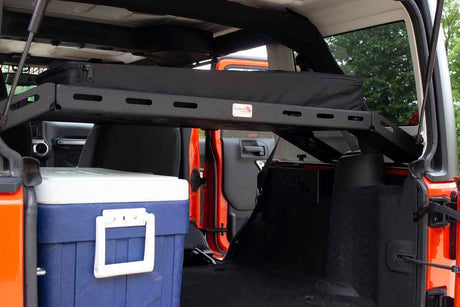 Fishbone Offroad 07-18 Jeep Wrangler JK 4 Door Fisbone Offroad Interior Storage Rack - 0