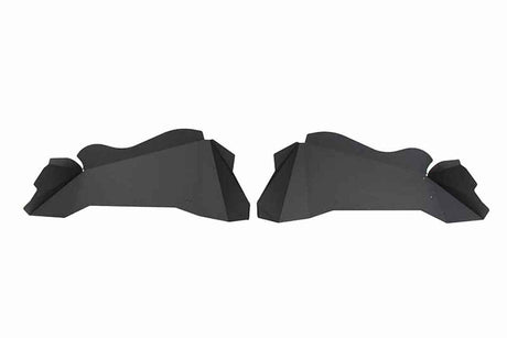 Fishbone Offroad 07-18 Jeep Wrangler JK Aluminum Rear Inner Fenders - Black Powercoat