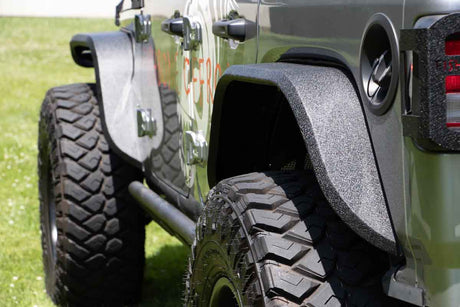 Fishbone Offroad 2018+ Jeep Wrangler JL Rear Fenders Elite Steel - 0