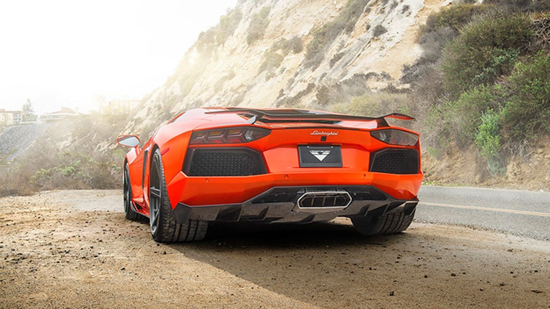 LAMBORGHINI AVENTADOR ZARAGOZA EDIZIONE AERO REAR DIFFUSER