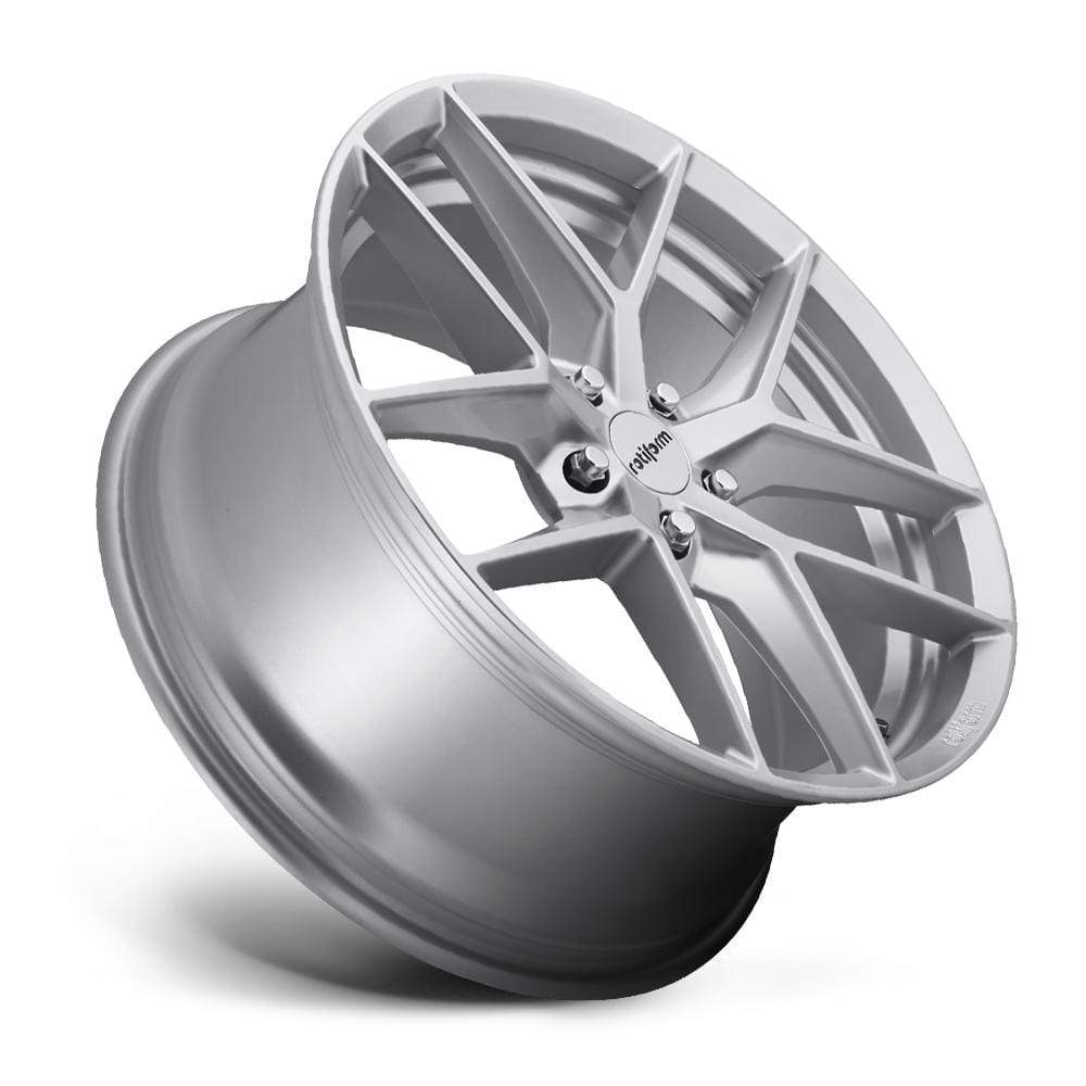 Rotiform Cast FLG 19" Gloss Silver 5x112