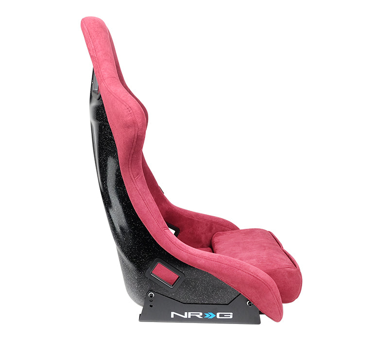 NRG FRP Bucket Seat PRISMA Edition - Medium (Maroon/ Pearlized Back) - 0