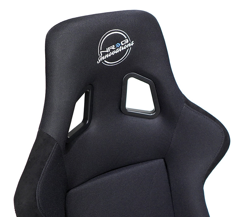 NRG FRP Bucket Seat Black - X Large