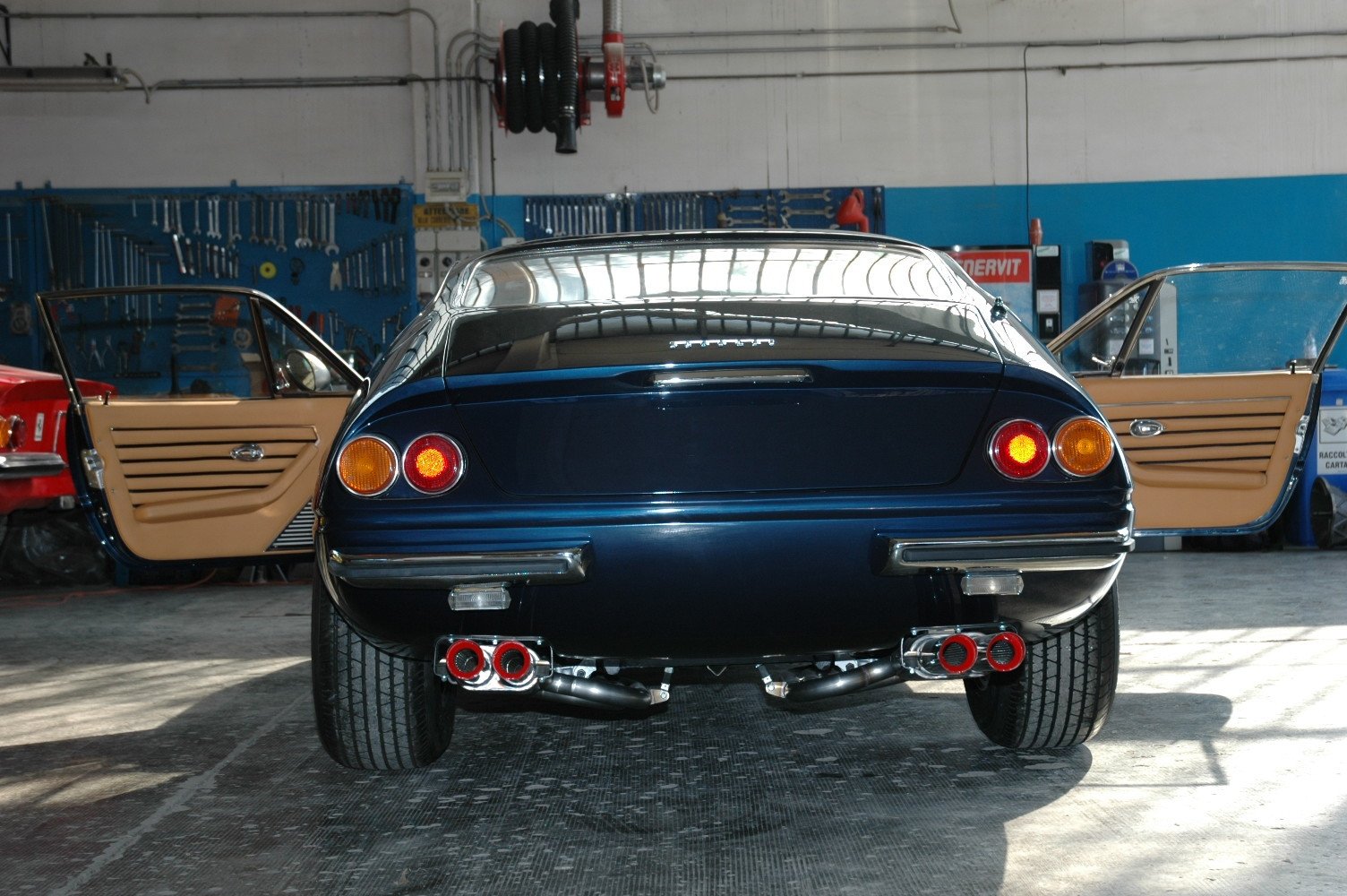 Ferrari 365 GTB 4 Daytona S2 Stainless Steel Exhaust (1970-73) - 0