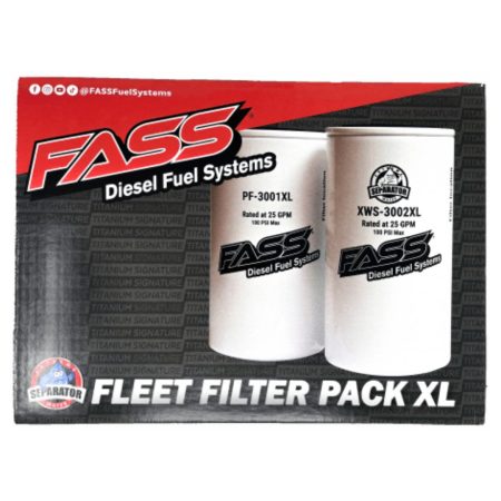 FASS Replacement Filter Pack 3 of XWS-3002 and 3 of PF-3001 XL FLEET FILTER PACK XL