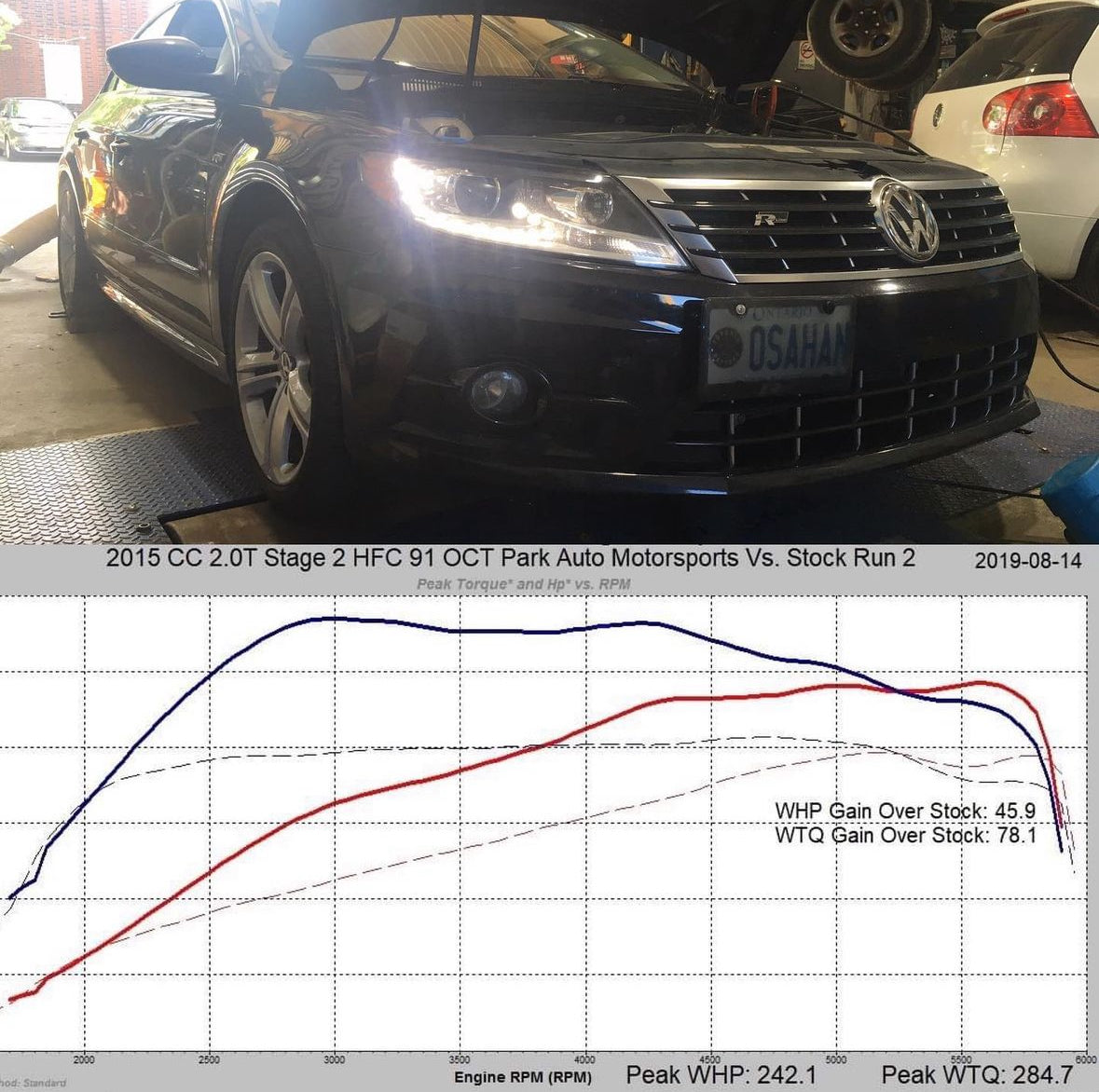 VW CC 2.0TSI EA888 Gen 1 2009+ DSG Tune Stage 1 - Stage 2 - 0