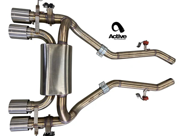 G87 M2 Valved Rear Axle-back Exhaust - 0