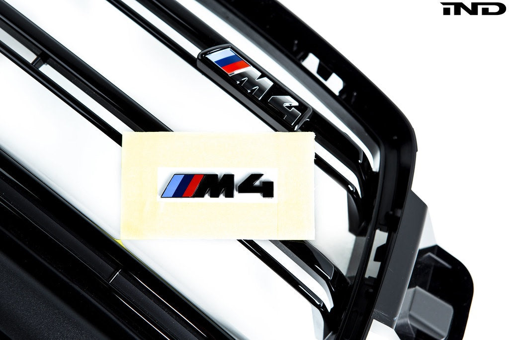 IND G8X M3 / M4 Gloss Black Front Grille Emblem