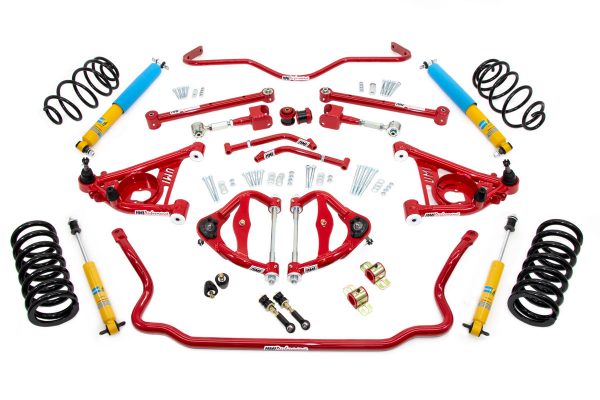 UMI Performance 78-88 GM G-Body Handling Kit 2in Lowering Stage 3 - Red