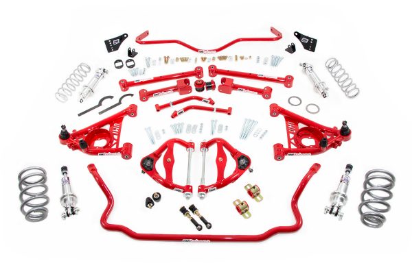 UMI Performance 78-88 GM G-Body Handling Package- Stage 2 with Coilover - Red