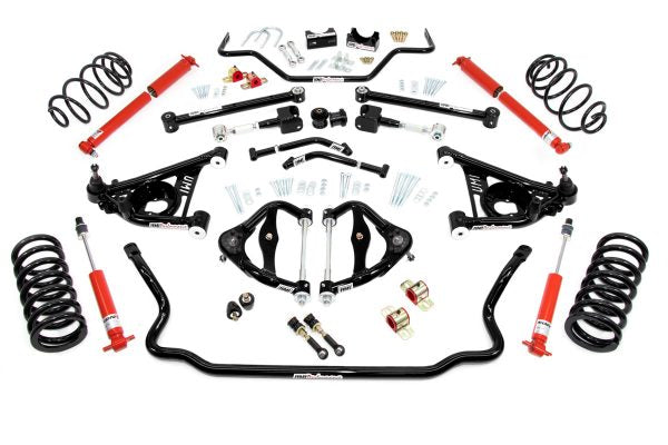 UMI Performance 78-88 GM G-Body Handling Kit 1in Lowering Stage 3.5 - Black