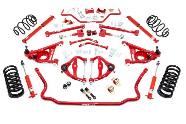 UMI Performance 78-88 GM G-Body Handling Kit 1in Lowering Stage 3.5 - Red