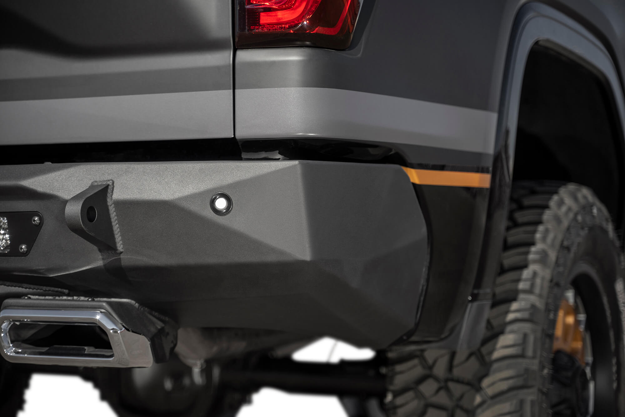 Addictive Desert Designs 19-20 GM 1500 Stealth Fighter Rr Bumper w/ Backup Sensor Cutouts