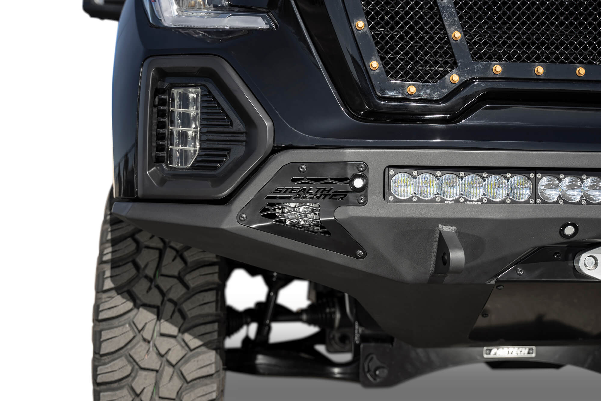 Addictive Desert Designs 2019 GMC Sierra 1500 SF Front Bumper w/ Winch Mount&Sensor Cutout