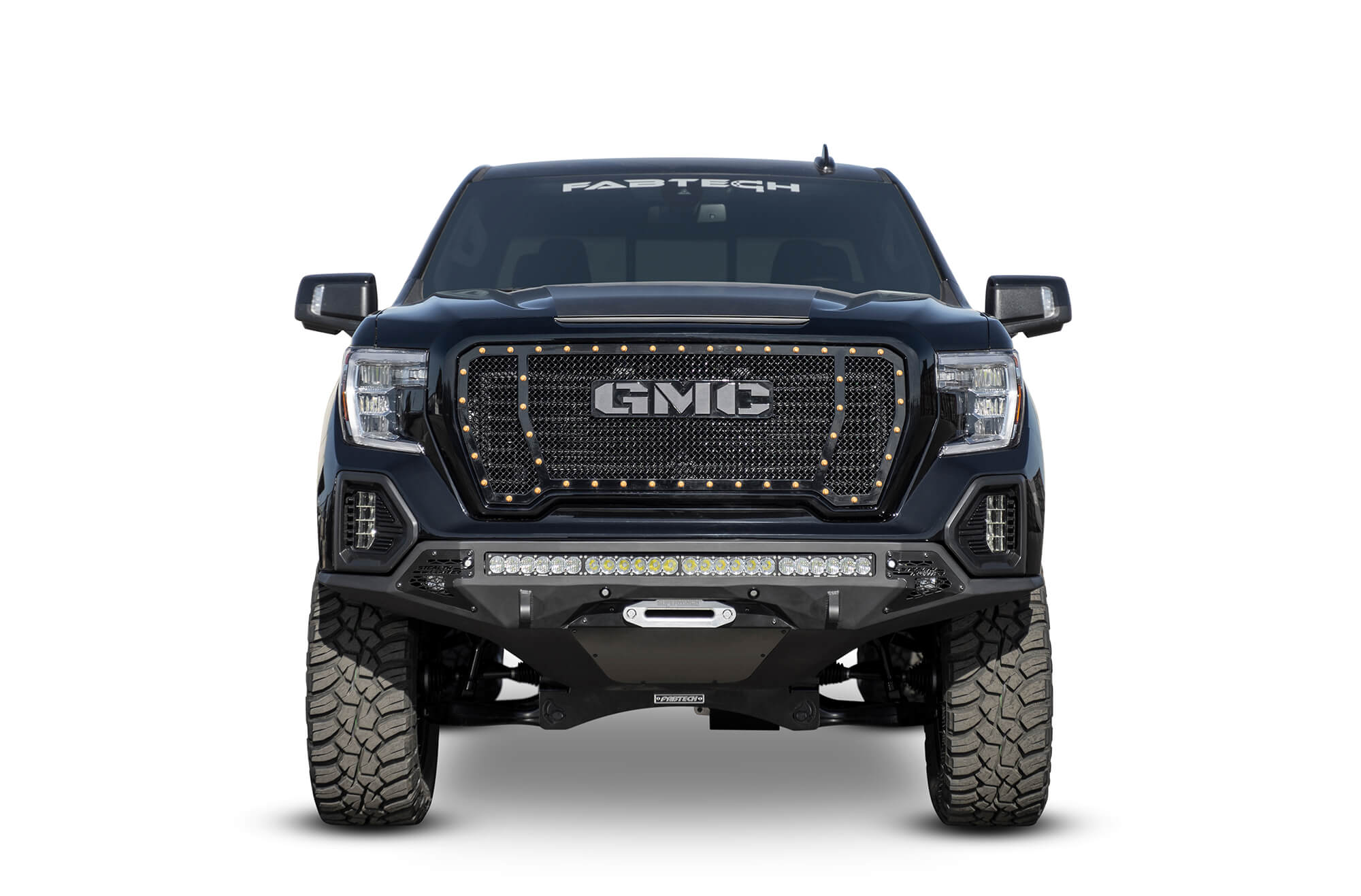 Addictive Desert Designs 2019 GMC Sierra 1500 SF Front Bumper w/ Winch Mount&Sensor Cutout