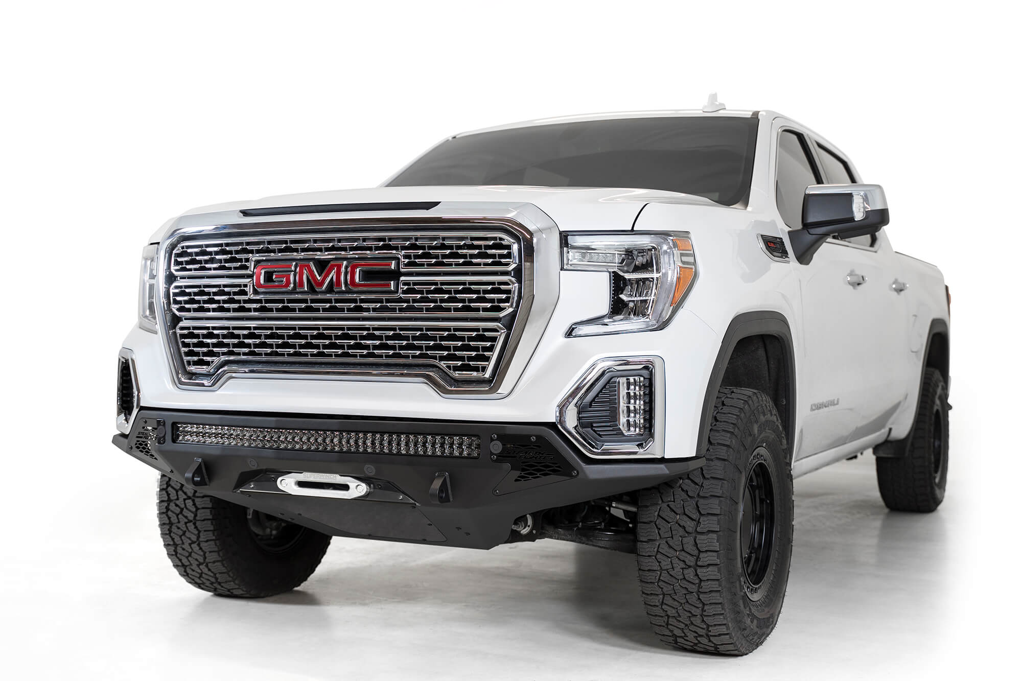 Addictive Desert Designs 2019 GMC Sierra 1500 SF Front Bumper w/ Winch Mount&Sensor Cutout