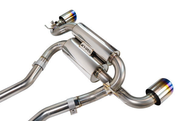 APEXi N1 Evolution-X Exhaust. Toyota Supra (A90) 20+. Resonated with Titanium Ti - 0