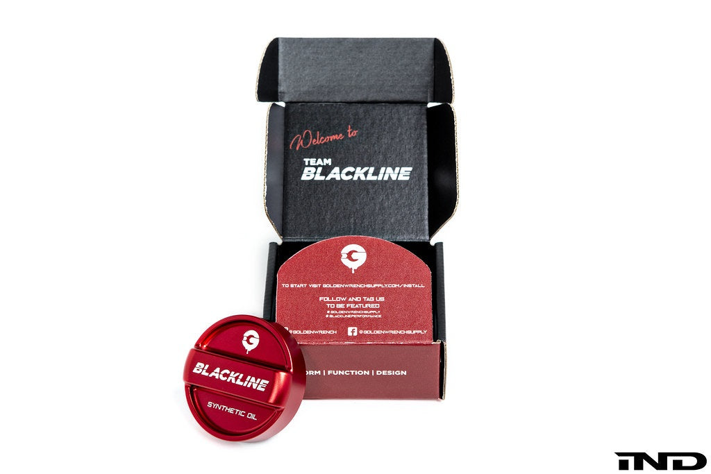 Goldenwrench Blackline Performance A90 Supra Oil Cap Cover