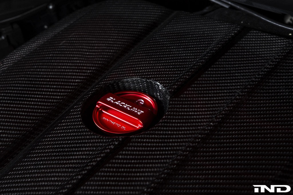 Goldenwrench Blackline Performance A90 Supra Oil Cap Cover