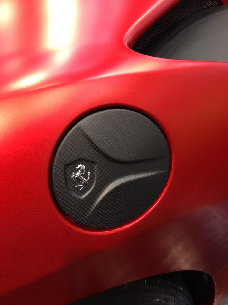 Ferrari 488 GTB & GTS Carbon Gas Cap (Matte)