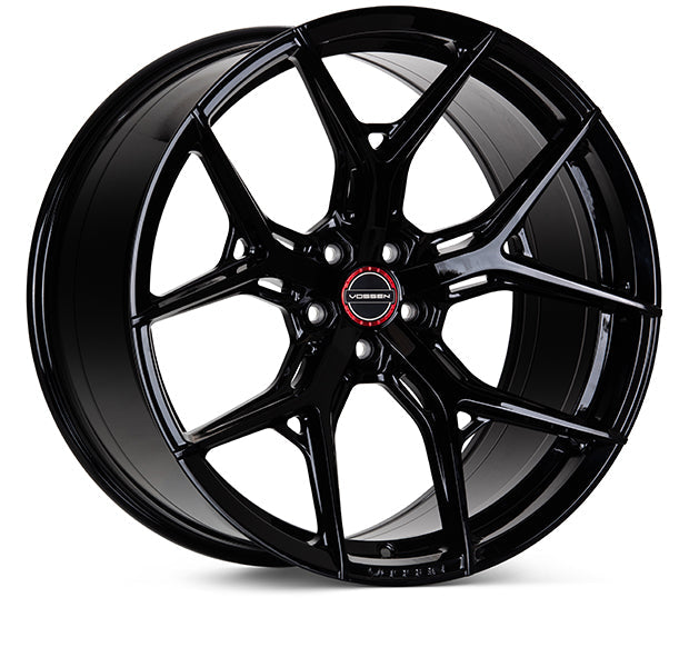 VOSSEN HF5 19 X 8.5 +42 5 X 112 DEEP CB66.56 GLOSS BLACK