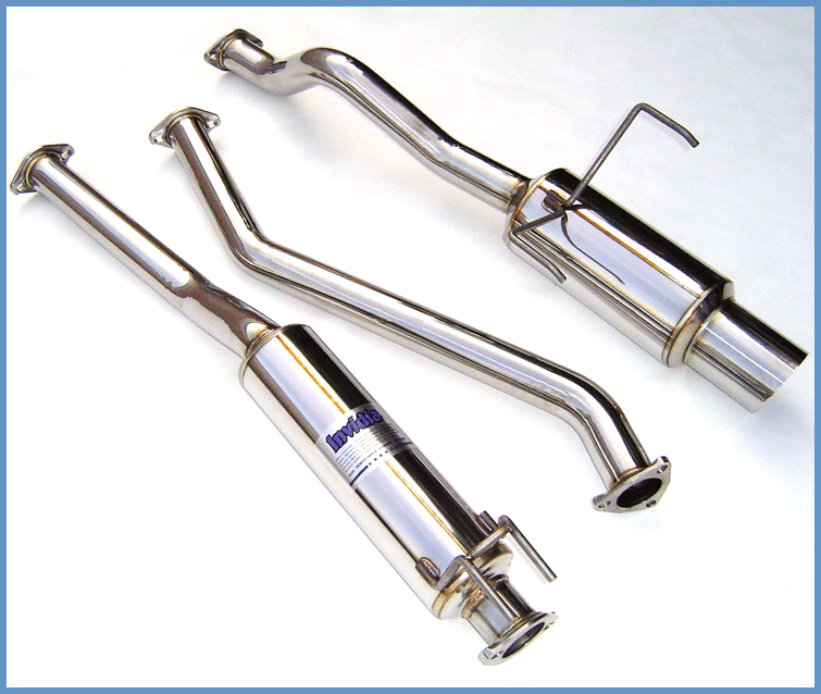 CAT-BACK EXHAUST, N1 Honda Civic EX 2-DR/4-DR 01-05